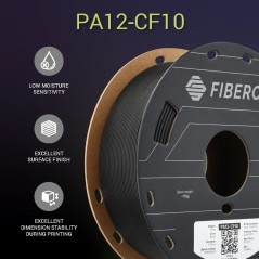 Polymaker PolyMide™ Fiberon™ PA12-CF10  --1.75mm/0.5Kg