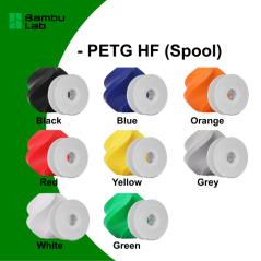 Bambu Lab PETG HF - 1.75mm, 1kg/Roll (with Reusable Spool)