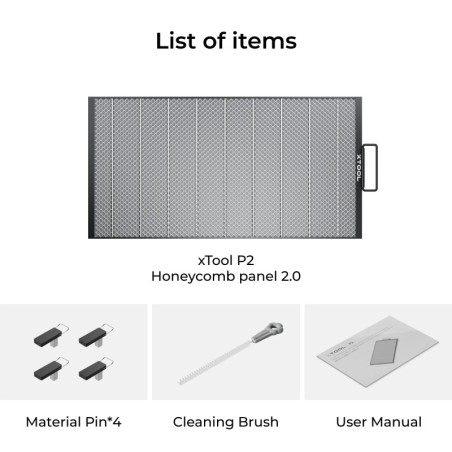 xTool Honeycomb Panel 2.0 for P2/P2S
