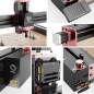 Twotrees TTC450 PRO High-Precision CNC Router for Wood, Acrylic, and Metal Engraving 460x460x80mm