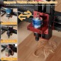 Twotrees TTC450 PRO High-Precision CNC Router for Wood, Acrylic, and Metal Engraving 460x460x80mm