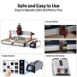 Twotrees TTC450 Ultra High-Precision CNC Router - 460 x 460 x 100mm