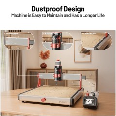 Twotrees TTC450 Ultra High-Precision CNC Router - 460 x 460 x 100mm
