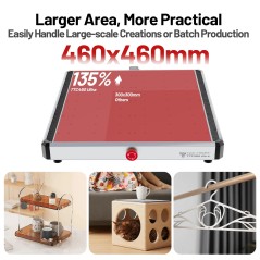 Twotrees TTC450 Ultra High-Precision CNC Router - 460 x 460 x 100mm