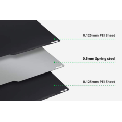 Bambu Lab Smooth PEI Plate - H2D/ H2S -350 x 320mm