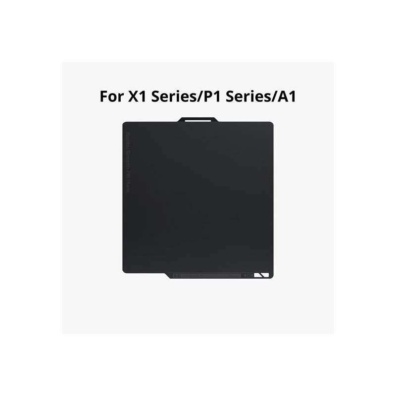 Bambu Lab Smooth PEI Plate for X1/P1/A1/P2 - 256 x 256mm
