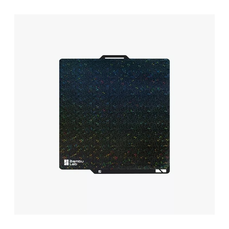 Build plate Galaxy Surface Effect Sheets for X1/P1/A1- pre-applied on both sides - 256x 256mm