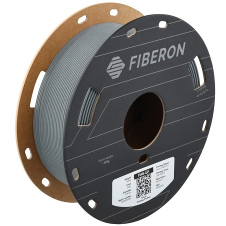 Polymaker PolyMide™ Fiberon™ PA6-GF25 --1.75mm/0.5Kg - Grey