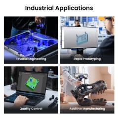 Revopoint MetroY: Wireless Blue Laser 3D Scanners for Small to Medium Workpieces