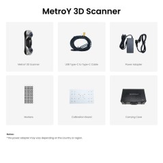 Revopoint MetroY: Wireless Blue Laser 3D Scanners for Small to Medium Workpieces