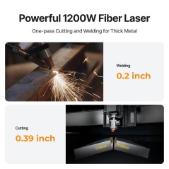 xTool MetalFab Laser Welder/CNC Cutter