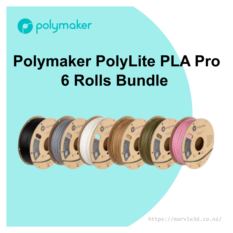 Polymaker PolyLite™ PLA Pro 1.75mm 1KG/ROLL-6/10 Rolls Bundle