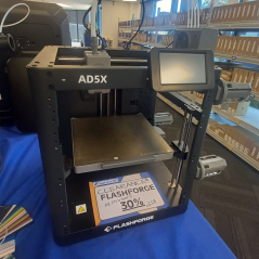 Display machine for sell- Flashforge AD5X 3D Printer - Multi color Printing (Clearance)- Pick up Only