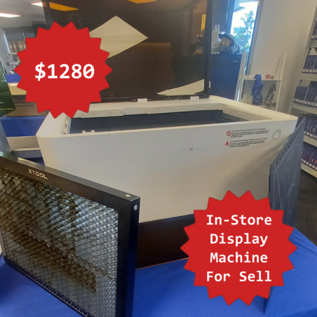Display machine for sell- xTool M1 10W Desktop Laser & Blade Cutter (Clearance)- Pick up Only