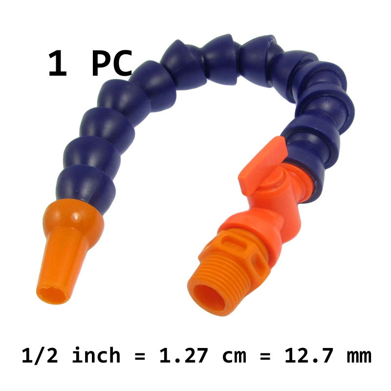 Modular Flexible Coolant Pipe/ Air Pipe With Nozzle for CNC Machine- 1/2, 1/4 and 3/8
