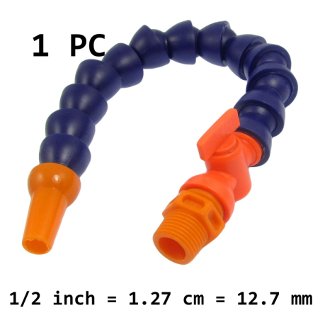 Modular Flexible Coolant Pipe/ Air Pipe With Nozzle for CNC Machine- 1/2, 1/4 and 3/8