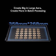 Creality Falcon A1 Pro 20W Laser Engraver & Cutter 268 x 358 MM