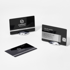 Black Aluminium Card (10pcs) for Laser Cutting & Engraving [B-YC001]