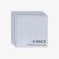 Light Gray Reflective Decal Sheet (5pcs) for Blade Cutting [B-YZ002]