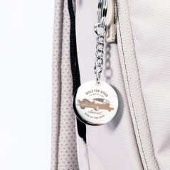 Round Stainless Steel Tag  20MM (5pcs) for Laser Engraving [B-YC002]