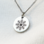 Round Stainless Steel Tag 30MM (5pcs) for Laser Engraving [B-YC003]
