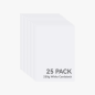 A4 250g White Cardstock (25pcs) for Laser Cutting & Engraving, Blade Cutting [B-YE002]