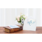 Pearlescent White Greeting Card Set (2pcs) for Blade Cutting [B-YE004]