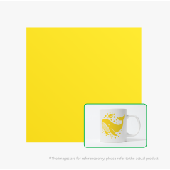 Matte Removable Vinyl Yellow (10pcs) for Blade Cutting [B-YG014]