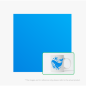 Matte Removable Vinyl Blue (10pcs) for Blade Cutting [B-YG016]