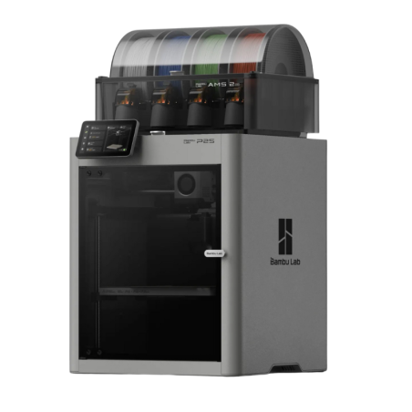 Bambu Lab P2S Combo 3D Printer with AMS 2 Pro & Filament Buffer – 256 × 256 × 256 MM