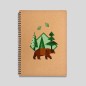Brown bear notebook Brown bear notebook