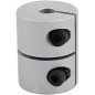 Clamp style _Aluminum Flexible Shaft Coupling (5mm to 8mm)