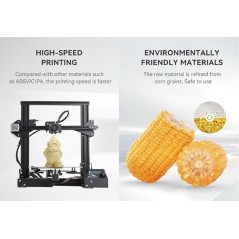 Esun ePLA Matte 3D Printer Filament 1.75mm 1KG