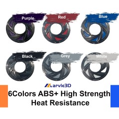 Marvle3D ABS+  Multi-color 3D Filaments 1.75mm