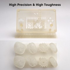 eSUN High Temperature Resin for LCD/DLP 3D Printing, Transparent,0.5kg