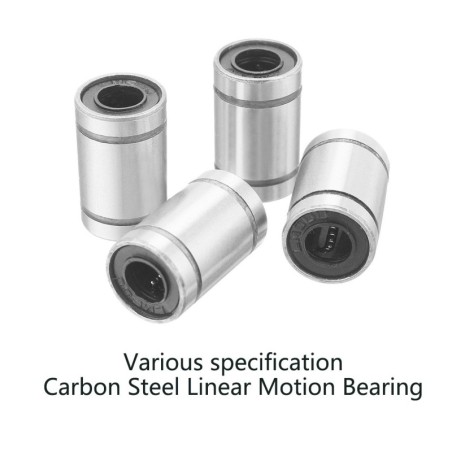 Marvle3D Cylinder Carbon Steel Linear Motion Bearing LM6/8/10/12UU