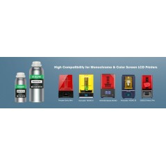 [Resin Bundles] 4/8/10 Bottles ESUN Muti-Colors PLA Pro Resin for LCD 3D Printers,1kg