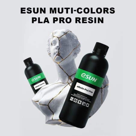 ESUN Muti-Colors PLA Pro Resin for LCD 3D Printers, 1000g