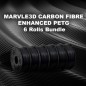 MARVLE3D 6 ROLLS CARBON FIBRE ENHANCED PETG FILAMENT