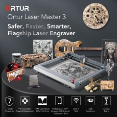 Ortur Laser Master 3 10W Laser Engraving & Cutting Machine
