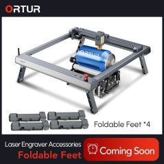 Ortur Foldable Riser Legs for Laser Master 3 (FFT1.0)