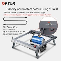 Ortur Foldable Riser Legs for Laser Master 3 (FFT1.0)