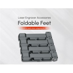 Ortur Foldable Riser Legs for Laser Master 3 (FFT1.0)