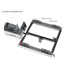 Ortur Foldable Riser Legs for Laser Master 3 (FFT1.0)
