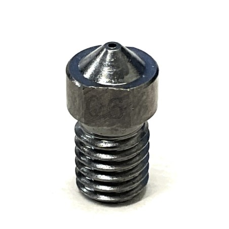 0.6mm M6 Hardened Steel Nozzle