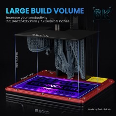ELEGOO Mars 4 Max MSLA 3D Printer