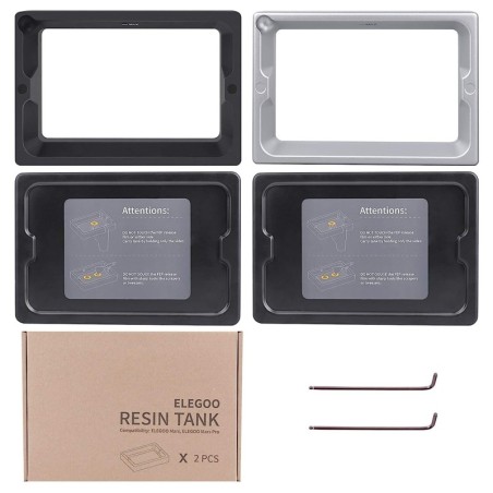 Metal Resin Tank for Mars & Mars 2 Series 2 Pcs