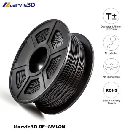Marvle3D Carbon Fiber enhanced PA6-Nylon 1.75mm Filament (CF-PA)