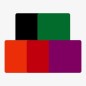 Creality Falcon Series Opaque Glossy Colorful Acrylic Sheets (10pcs)