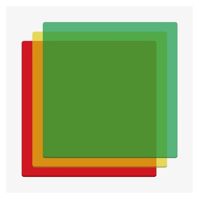 Creality Three Colors Transparent Acrylic Sheets (10pcs)